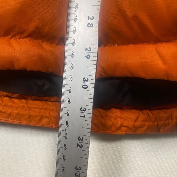 Timberland Duck Down Puffer Jacket Orange XL Quilted Winter Coat Style 2257J Men - Picture 12 of 13